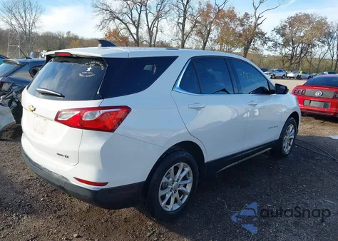 2019 Chevrolet Equinox Lt из США, поврежденный, VIN 2GNAXUEV4K6121367